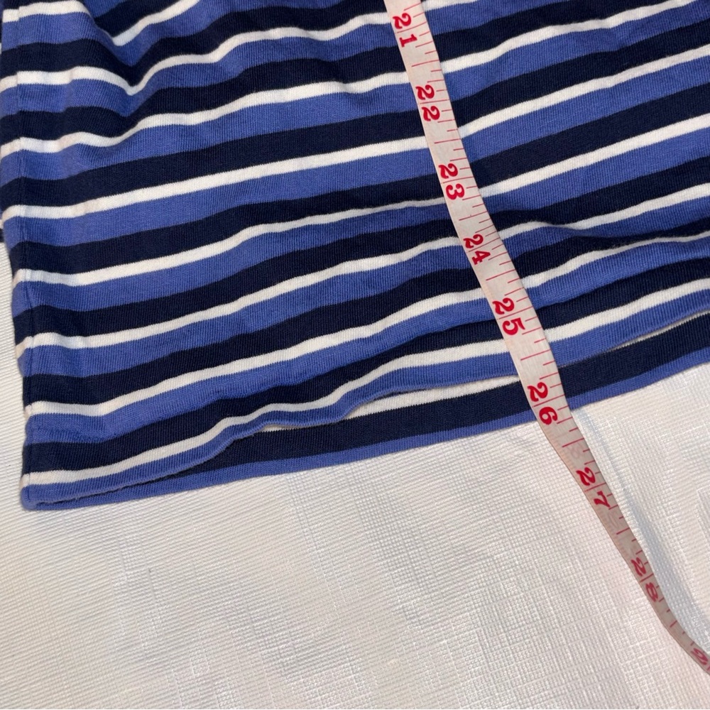 Polo Ralph Lauren Vintage Blue Label Mens Sz.M Pullover T Shirt Y2K Style EUC - Picture 6 of 9